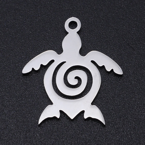 Stainless steel laser cut charms/pendants