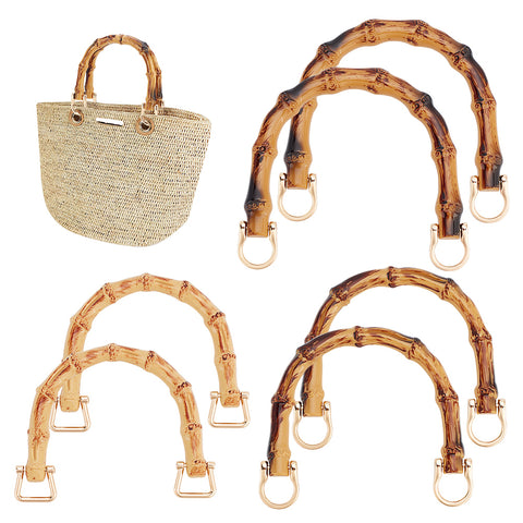 Acrylic  Imitation Bamboo Purse Handles