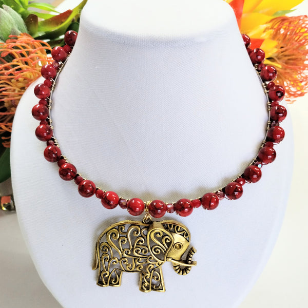 Safari Collar - Elephant