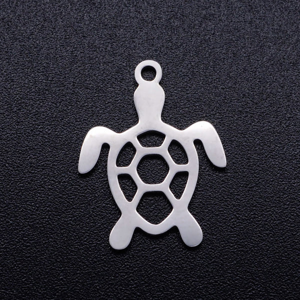 Stainless steel laser cut charms/pendants