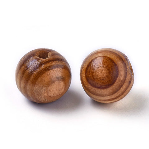 BurlyWood Natural Wood Beads