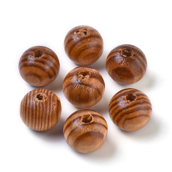 BurlyWood Natural Wood Beads