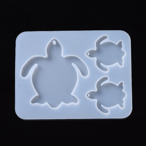 Turtle Pendant Silicone Molds